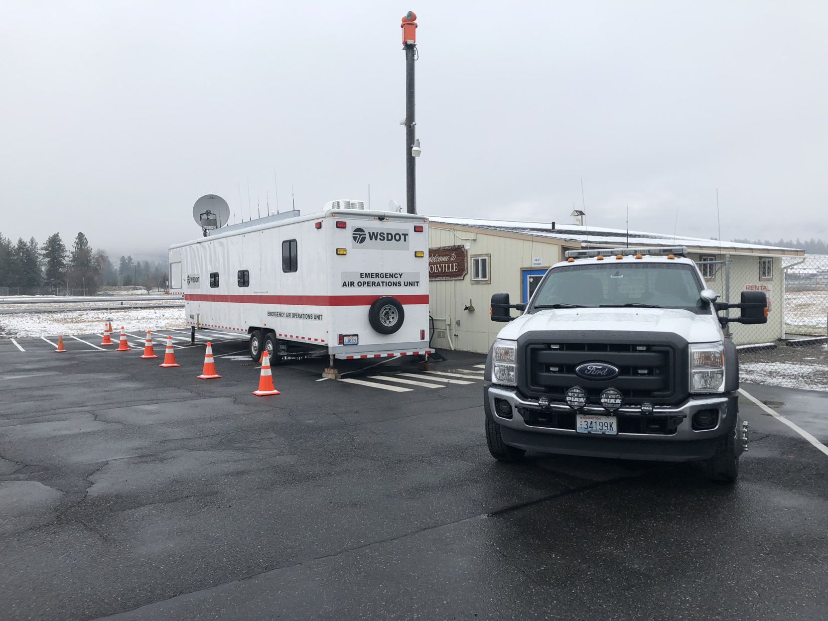 Colville search for missing pilot, plane